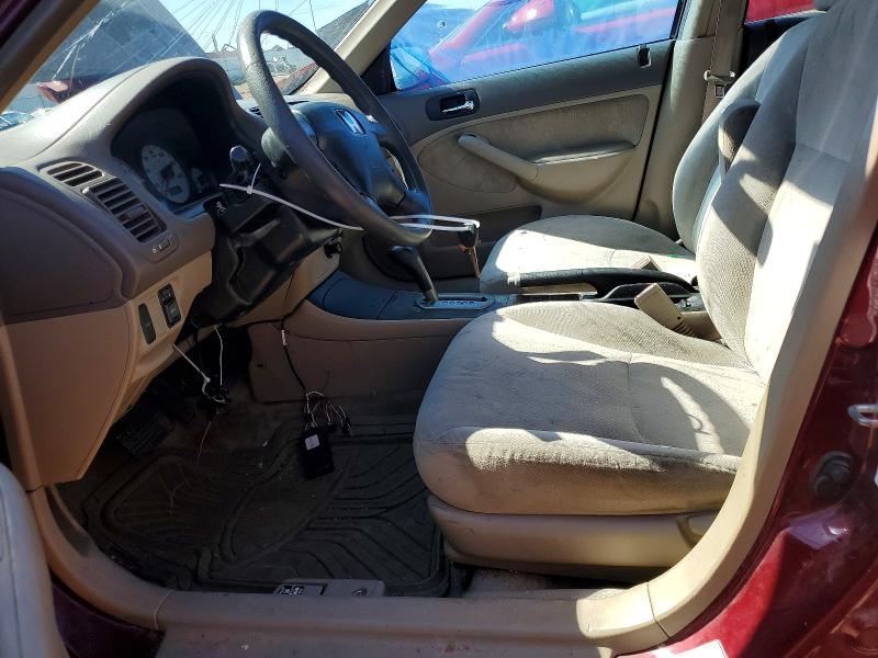 Продажа на аукционе авто 2002 Honda Civic, vin: 1HGES16502L074806, номер лота: 55007886