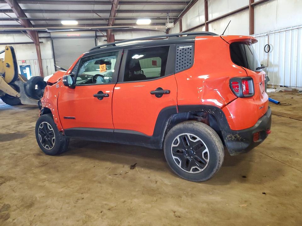 2016 Jeep Renegade მანქანა იყიდება აუქციონზე, vin: ZACCJBCT8GPC61585, აუქციონის ნომერი: 57214946
