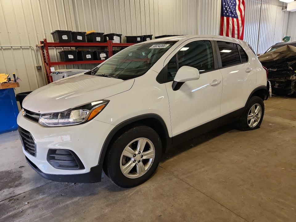 Aukcja sprzedaży 2020 Chevrolet Trax, vin: 3GNCJNSB0LL330824, numer aukcji: 58034066