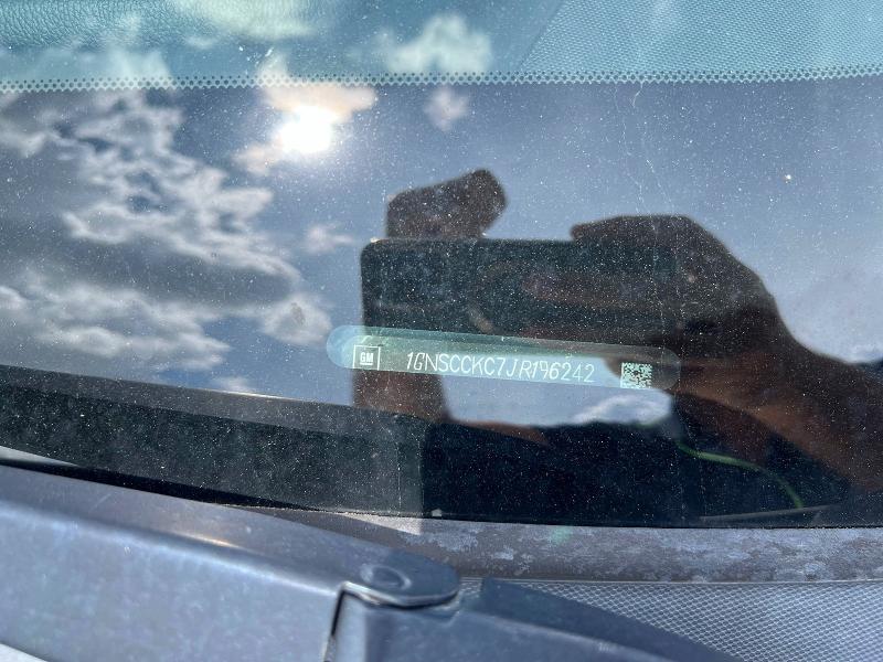 2018 Chevrolet Tahoe მანქანა იყიდება აუქციონზე, vin: 1GNSCCKC7JR196242, აუქციონის ნომერი: 55467646