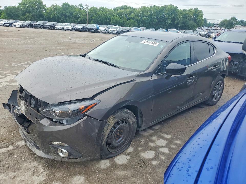 58640446 :رقم المزاد ، JM1BM1T76F1250406 vin ، 2015 Mazda Mazda 3 مزاد بيع