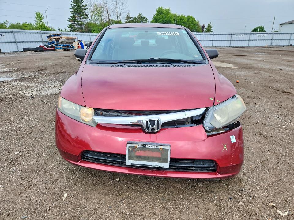 58914436 :رقم المزاد ، 2HGFA164X8H025441 vin ، 2008 Honda Civic مزاد بيع