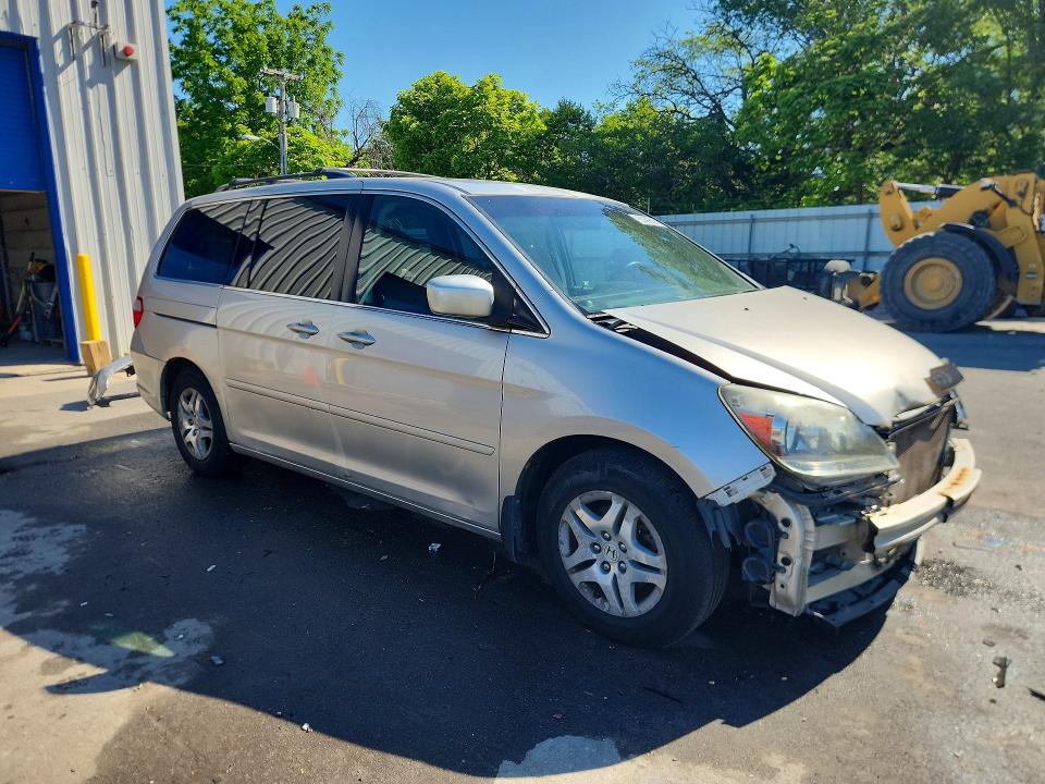 2007 Honda Odyssey მანქანა იყიდება აუქციონზე, vin: 5FNRL38677B423078, აუქციონის ნომერი: 55398226