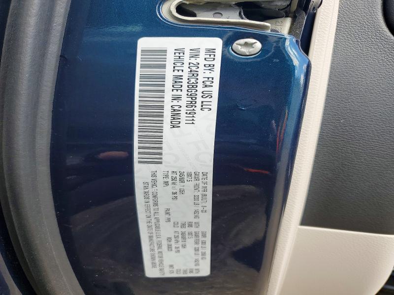 Продаж на аукціоні авто 2023 Chrysler Pacifica, vin: 2C4RC3BG9PR619111, номер лоту: 57148536