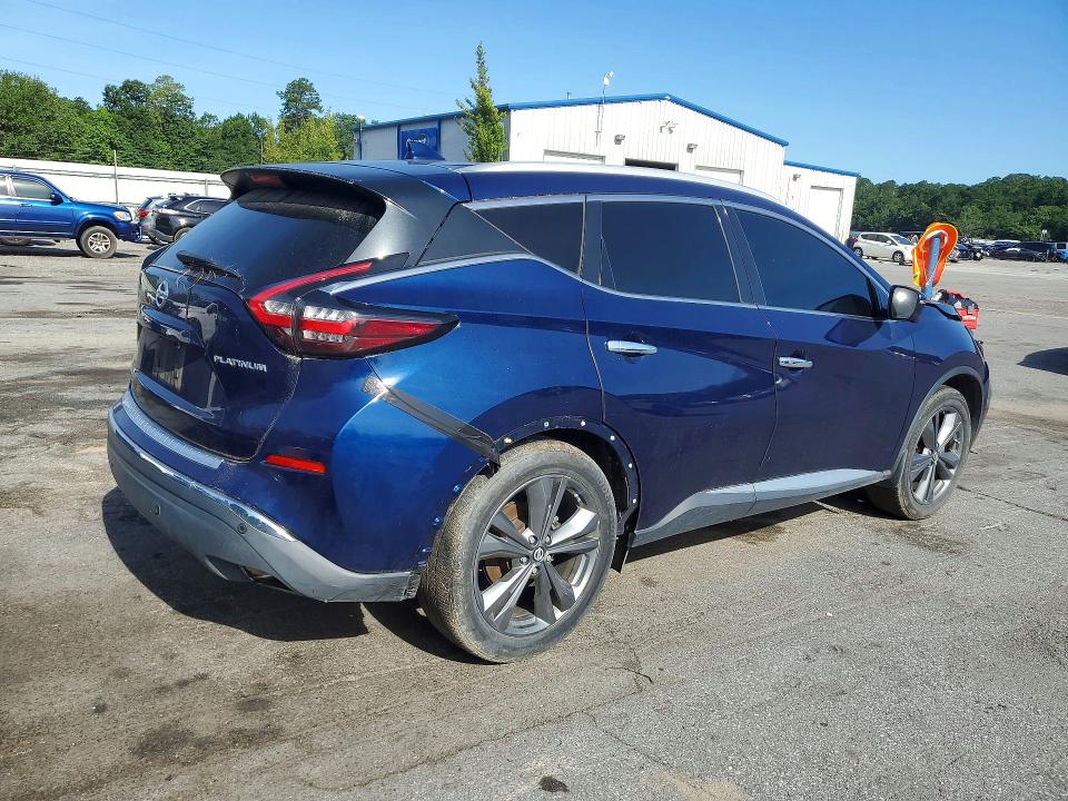 2019 Nissan Murano მანქანა იყიდება აუქციონზე, vin: 5N1AZ2MJ2KN121719, აუქციონის ნომერი: 57332836