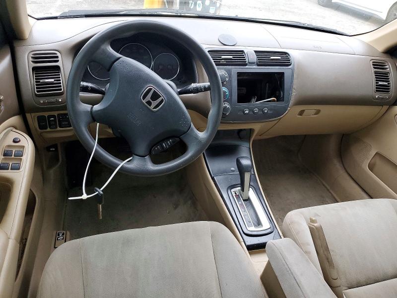 58106936 :رقم المزاد ، 2HGES26743H525029 vin ، 2003 Honda Civic مزاد بيع