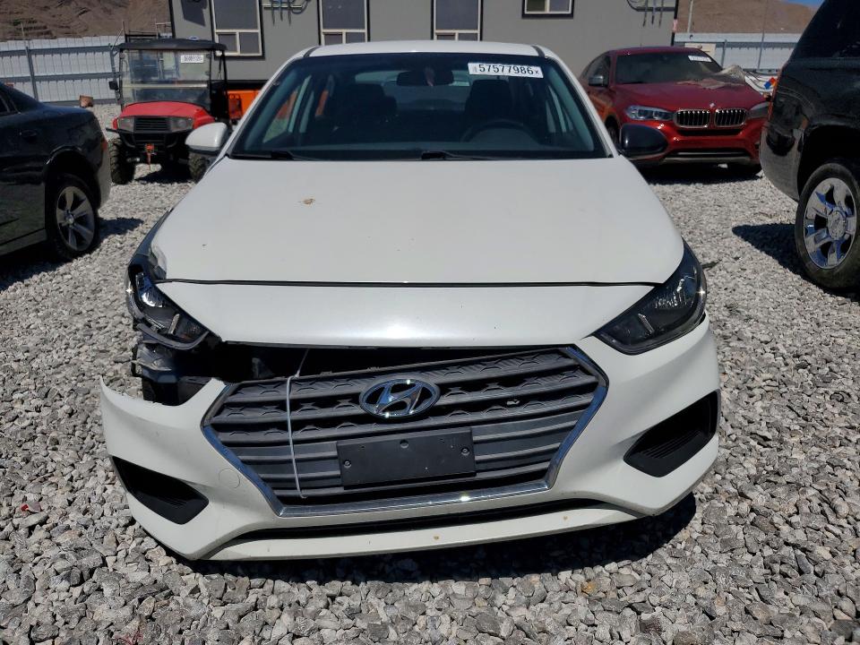 57577986 :رقم المزاد ، 3KPC24A3XJE012219 vin ، 2018 Hyundai Accent مزاد بيع