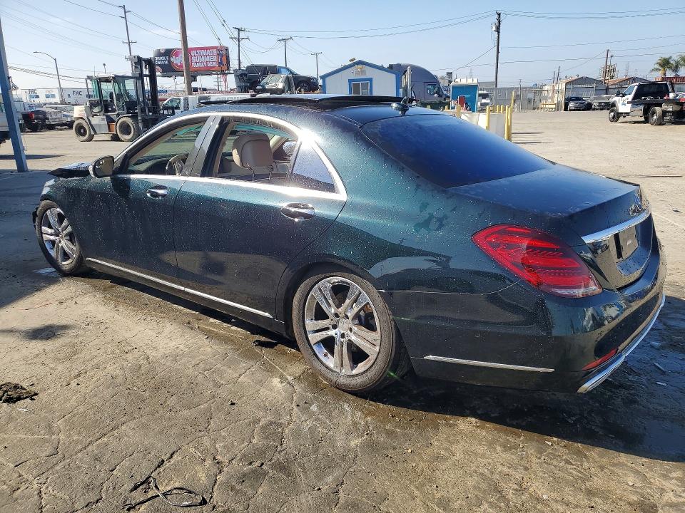 2018 Mercedes-benz S მანქანა იყიდება აუქციონზე, vin: WDDUG6GB9JA354737, აუქციონის ნომერი: 56350866