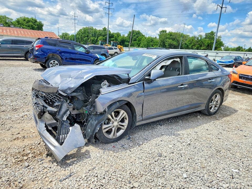 56464646 :رقم المزاد ، 5NPE34AF0JH724086 vin ، 2018 Hyundai Sonata مزاد بيع