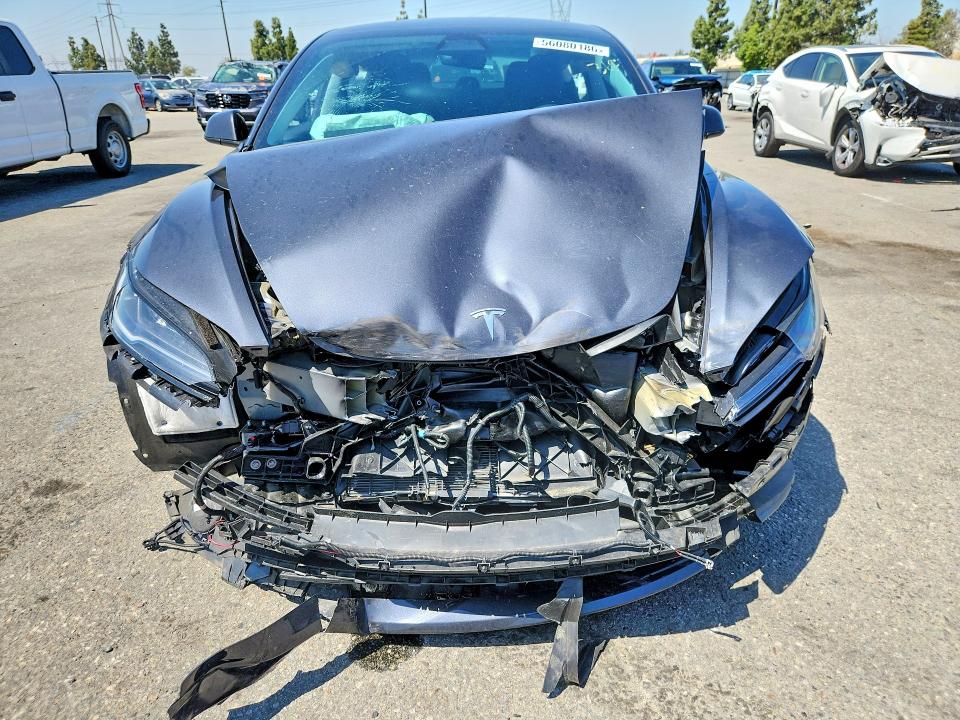 2025 Tesla Model 3 მანქანა იყიდება აუქციონზე, vin: 5YJ3E1EA4SF988846, აუქციონის ნომერი: 56080186