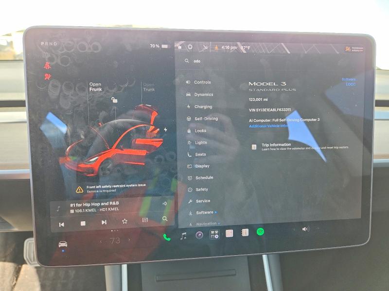 Продажа на аукционе авто 2020 Tesla Model 3, vin: 5YJ3E1EA8LF633311, номер лота: 85603655