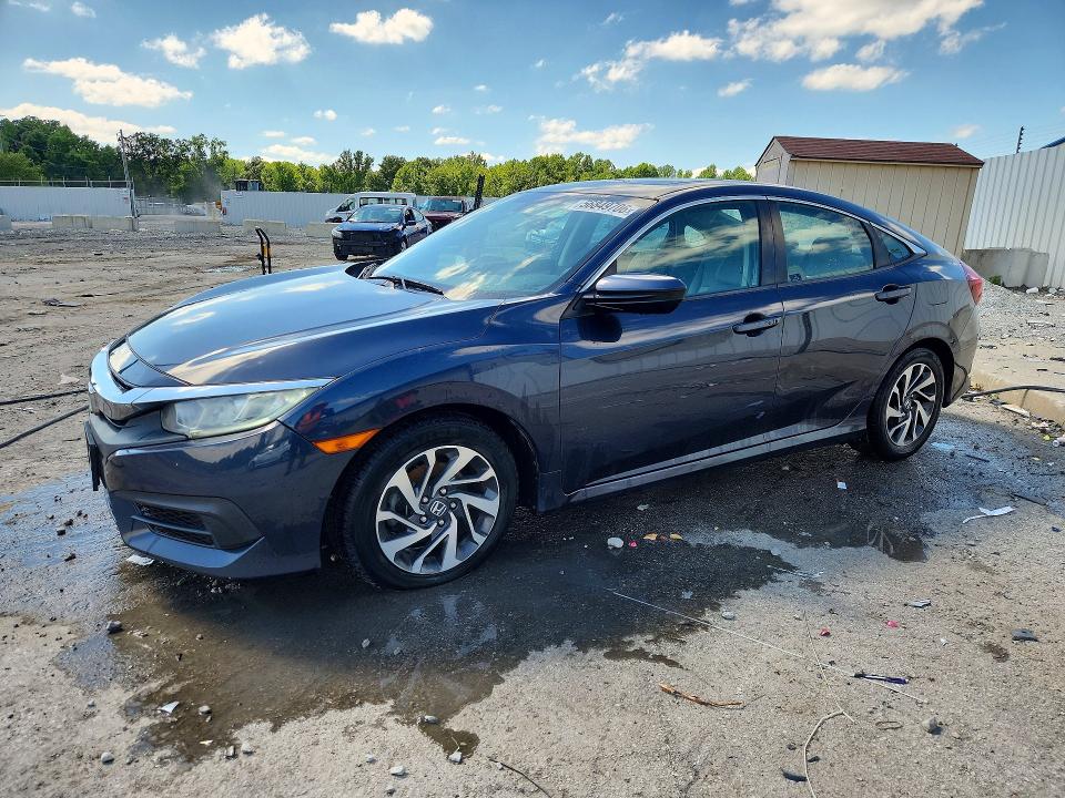 Auction sale of the 2018 Honda Civic, vin: 2HGFC2F74JH522596, lot number: 56849706