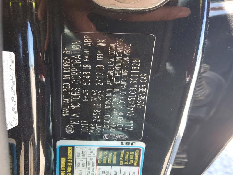 58395376 :رقم المزاد ، KNAE45LC3J6011826 vin ، 2018 Kia Stinger مزاد بيع