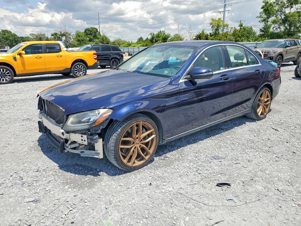 58763776 :رقم المزاد ، 55SWF4JB4GU127862 vin ، 2016 Mercedes-benz C مزاد بيع