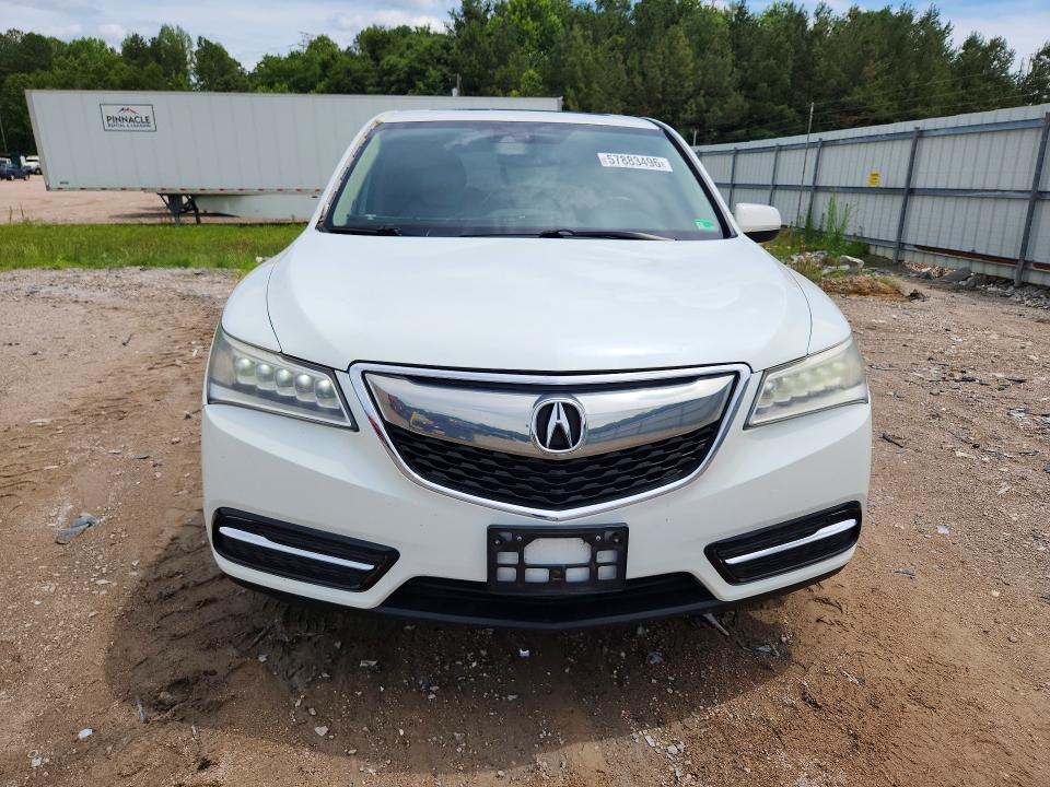 Продажа на аукционе авто 2014 Acura Mdx, vin: 5FRYD3H43EB018029, номер лота: 57883496
