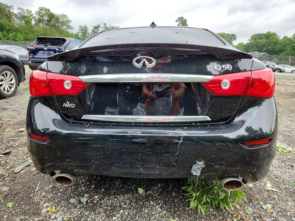 Aukcja sprzedaży 2015 Infiniti Q50, vin: JN1BV7AR6FM422990, numer aukcji: 57677556