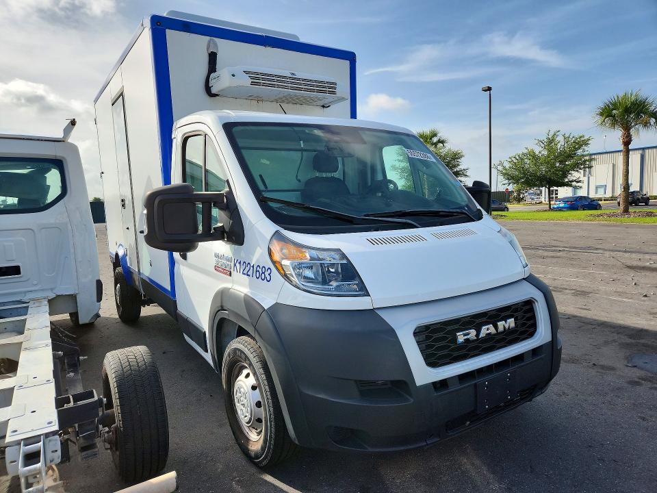 55572386 :رقم المزاد ، 3C7WRVFG8NE117652 vin ، 2022 Ram Promaster 3500 مزاد بيع
