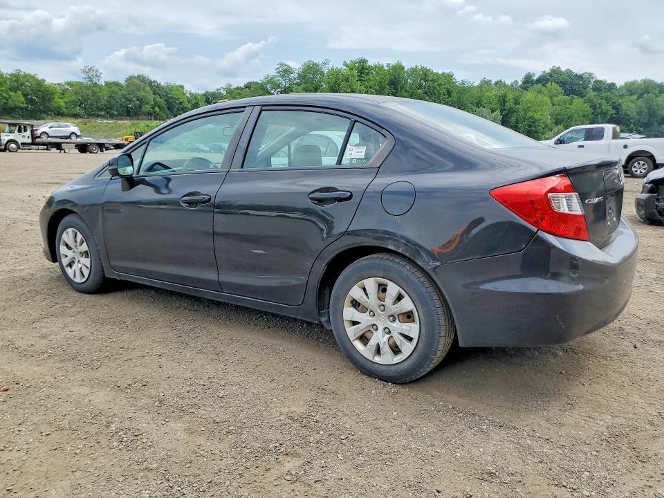 Продажа на аукционе авто 2012 Honda Civic, vin: 2HGFB2F56CH604818, номер лота: 59061656