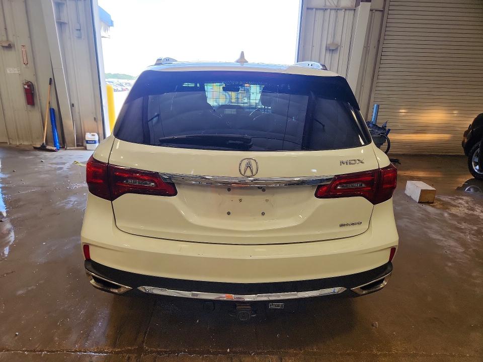 58369736 :رقم المزاد ، 5FRYD4H50HB022722 vin ، 2017 Acura Mdx مزاد بيع