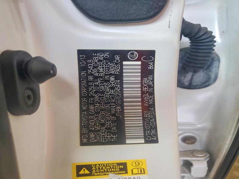 Aukcja sprzedaży 2014 Lexus Es, vin: JTHBW1GG1E2045474, numer aukcji: 56400226