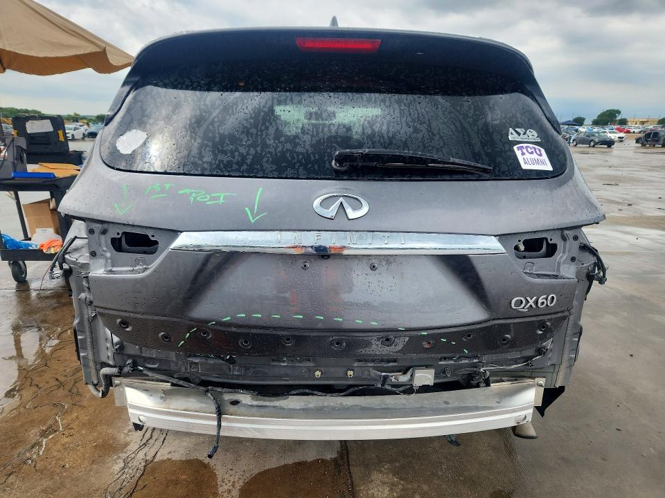 57432436 :رقم المزاد ، 5N1DL0MN3LC511909 vin ، 2020 Infiniti Qx60 مزاد بيع