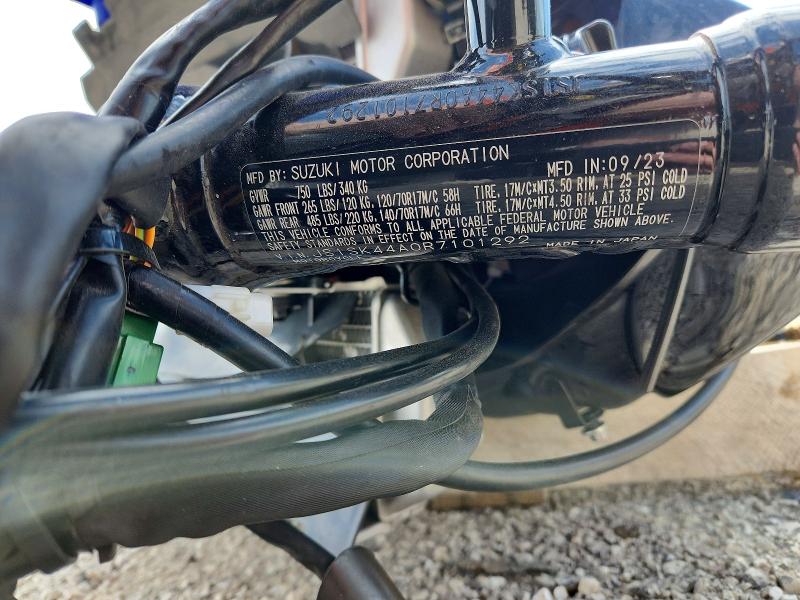 Продажа на аукционе авто 2024 Suzuki Dr-z400, vin: JS1SK44A0R7101292, номер лота: 58497436
