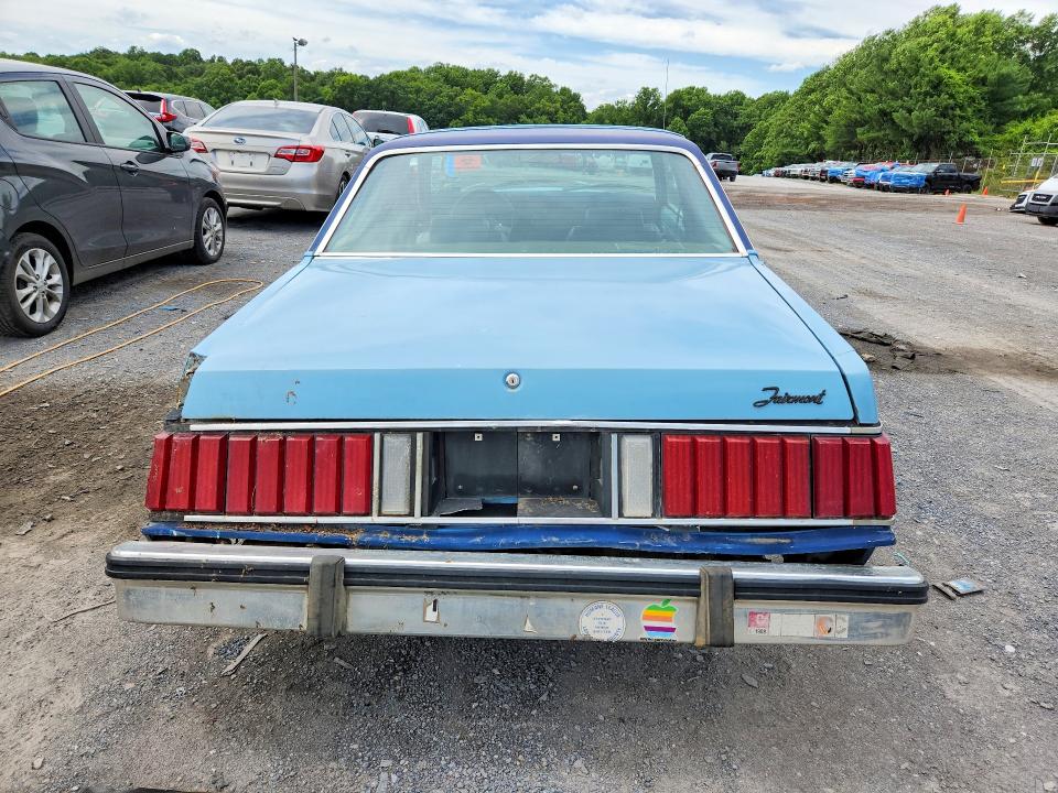 57222896 :رقم المزاد ، 8E93T226139 vin ، 1978 Ford Fairmont مزاد بيع