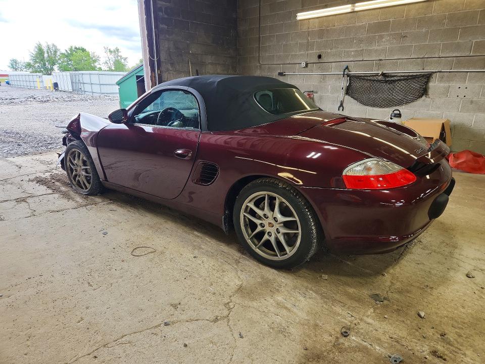 2004 Porsche Boxster მანქანა იყიდება აუქციონზე, vin: WP0CA29884S620524, აუქციონის ნომერი: 57417176