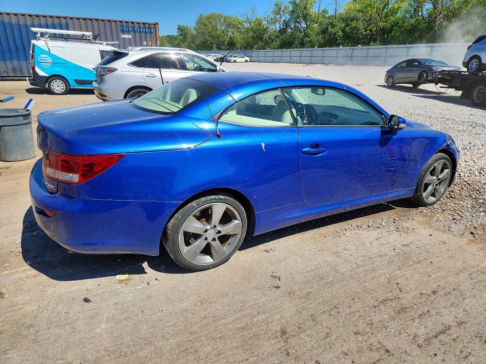 2010 Lexus Is მანქანა იყიდება აუქციონზე, vin: JTHFF2C2XA2502259, აუქციონის ნომერი: 55028716