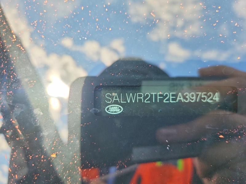 Aukcja sprzedaży 2014 Land Rover Range Rover Sport, vin: SALWR2TF2EA397524, numer aukcji: 58356256