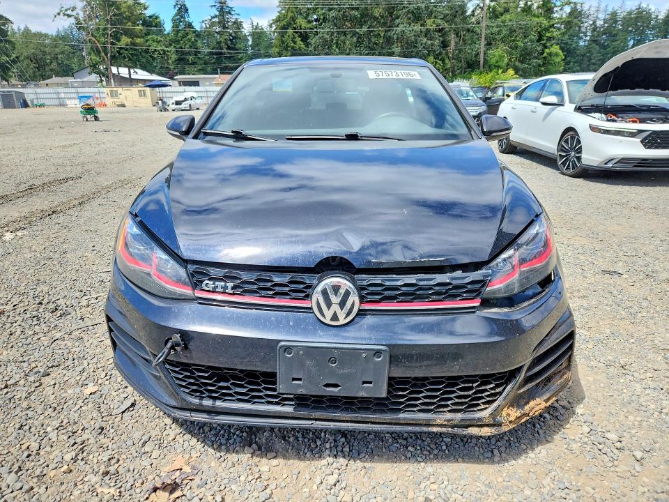 2018 Volkswagen Gti მანქანა იყიდება აუქციონზე, vin: 3VW547AU2JM297711, აუქციონის ნომერი: 57573196