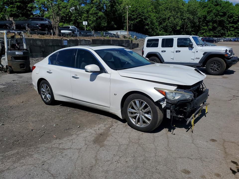 56498556 :رقم المزاد ، JN1BV7AR0EM696765 vin ، 2014 Infiniti Q50 مزاد بيع
