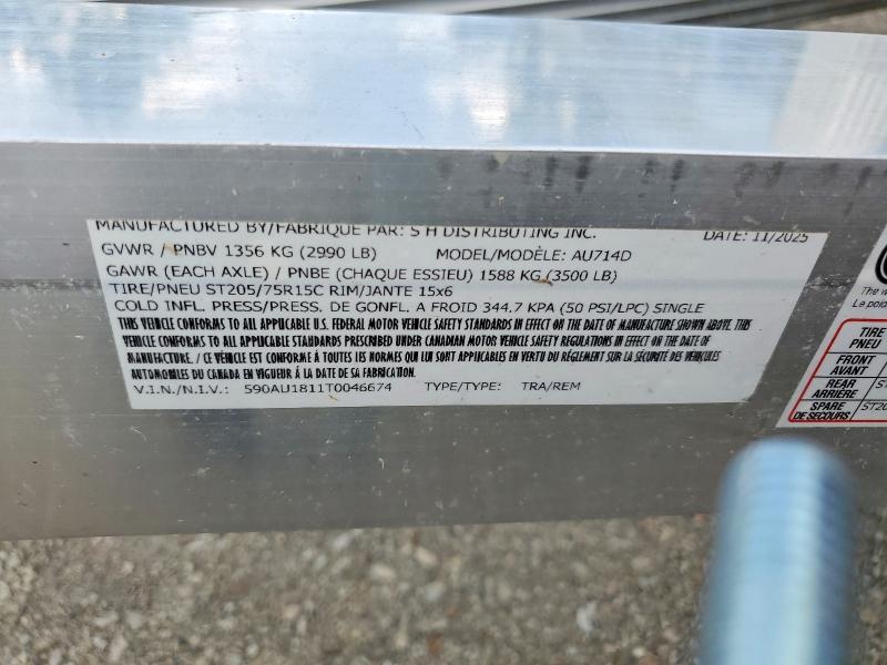 Продаж на аукціоні авто 2026 Unknown Unknown, vin: 590AU1811T0046674, номер лоту: 57662196