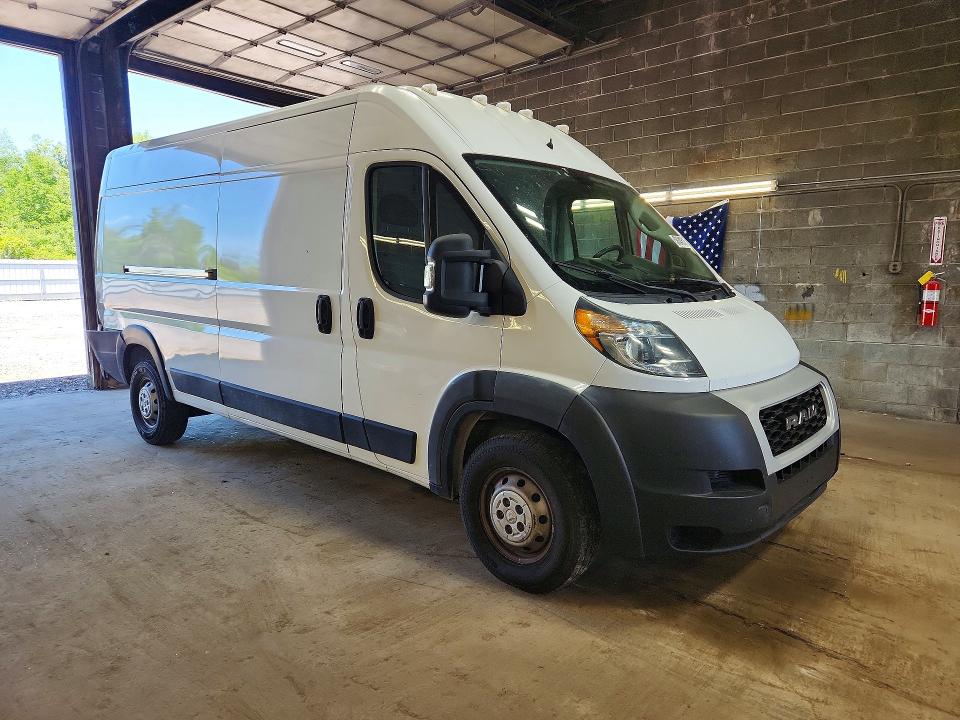 2020 Ram Promaster 2500 მანქანა იყიდება აუქციონზე, vin: 3C6TRVDG8LE101538, აუქციონის ნომერი: 56346166