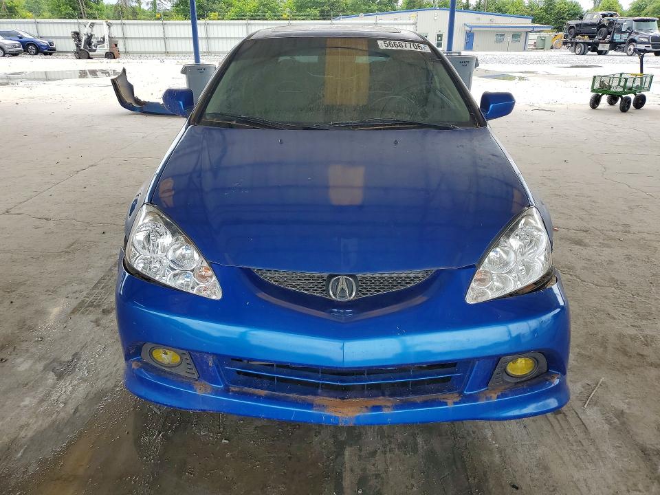 56687706 :رقم المزاد ، JH4DC53875S013684 vin ، 2005 Acura Rsx مزاد بيع