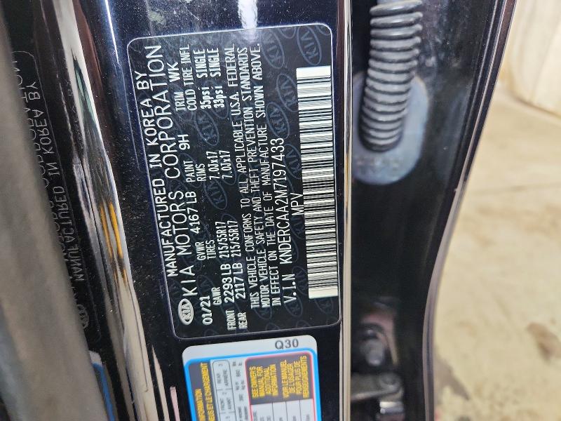 56573006 :رقم المزاد ، KNDERCAA2M7197433 vin ، 2021 Kia Seltos مزاد بيع