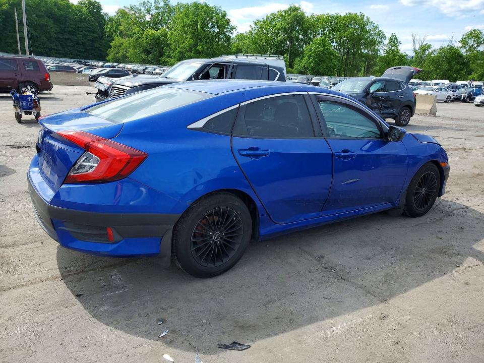 Продаж на аукціоні авто 2016 Honda Civic, vin: 2HGFC2F57GH559987, номер лоту: 55740896