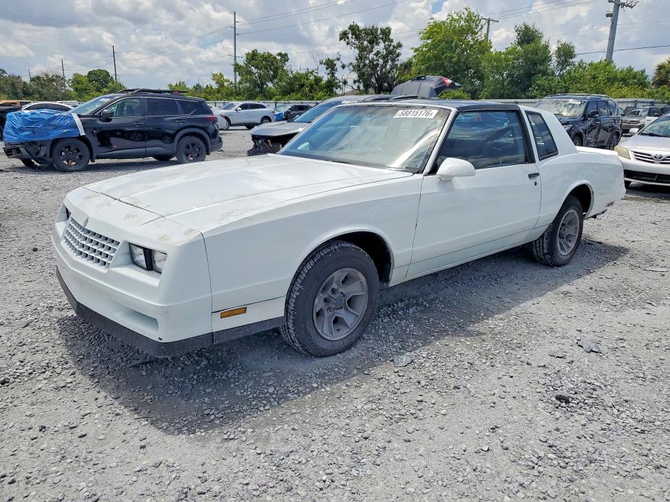 1987 Chevrolet Monte Carlo მანქანა იყიდება აუქციონზე, vin: 1G1GZ11G4HP131739, აუქციონის ნომერი: 58815176