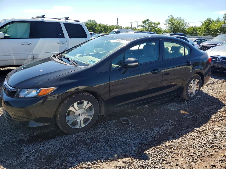 Aukcja sprzedaży 2012 Honda Civic, vin: JHMFB4F30CS008247, numer aukcji: 58593066