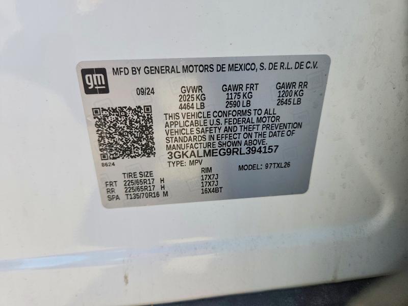 Продажа на аукционе авто 2024 Gmc Terrain, vin: 3GKALMEG9RL394157, номер лота: 55719866