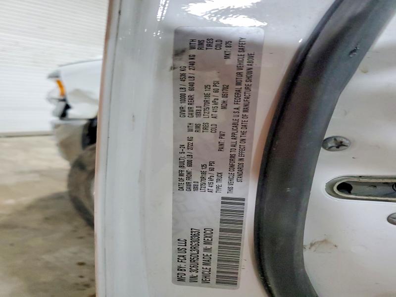 57030096 :رقم المزاد ، 3C6UR5DL3RG303637 vin ، 2024 Ram 2500 مزاد بيع