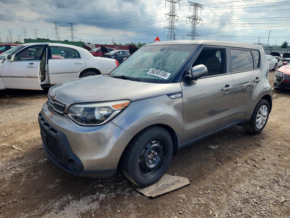 56245156 :رقم المزاد ، KNDJN2A23F7226650 vin ، 2015 Kia Soul مزاد بيع
