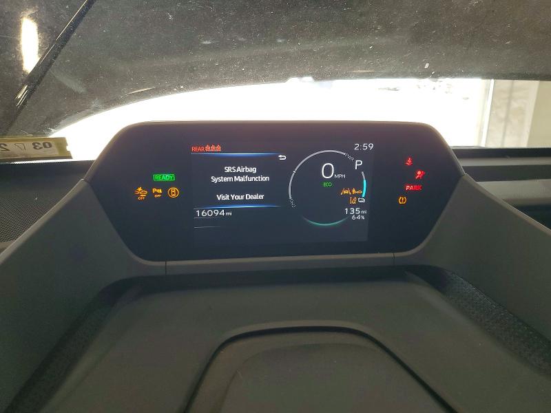 2023 Toyota Bz4x მანქანა იყიდება აუქციონზე, vin: JTMABACA0PA014736, აუქციონის ნომერი: 55348526