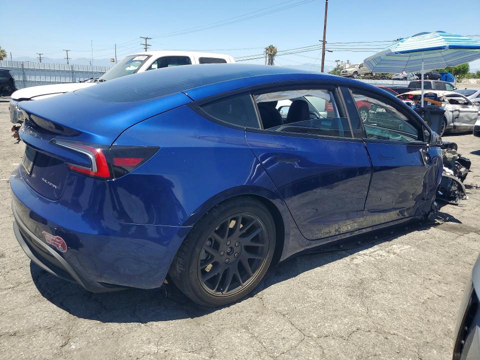 56895126 :رقم المزاد ، 5YJ3E1EB9RF724606 vin ، 2024 Tesla Model 3 مزاد بيع