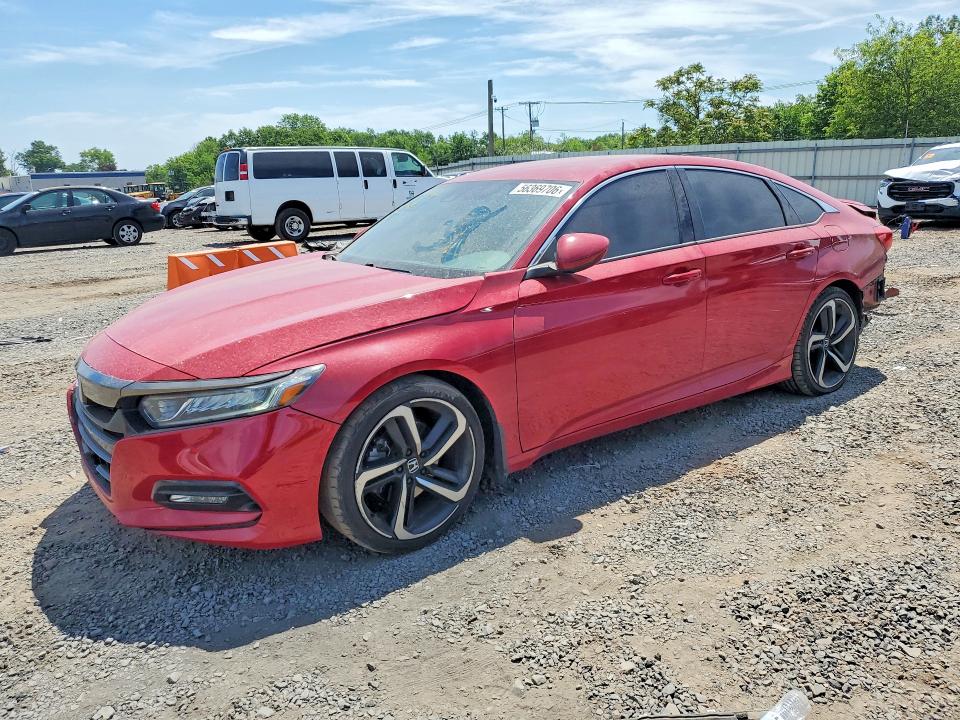 2018 Honda Accord მანქანა იყიდება აუქციონზე, vin: 1HGCV1F37JA073532, აუქციონის ნომერი: 56369706