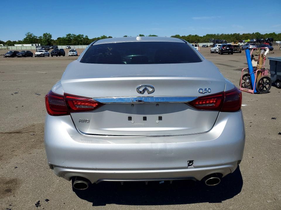 Продаж на аукціоні авто 2018 Infiniti Q50, vin: JN1EV7AR3JM610601, номер лоту: 50056996