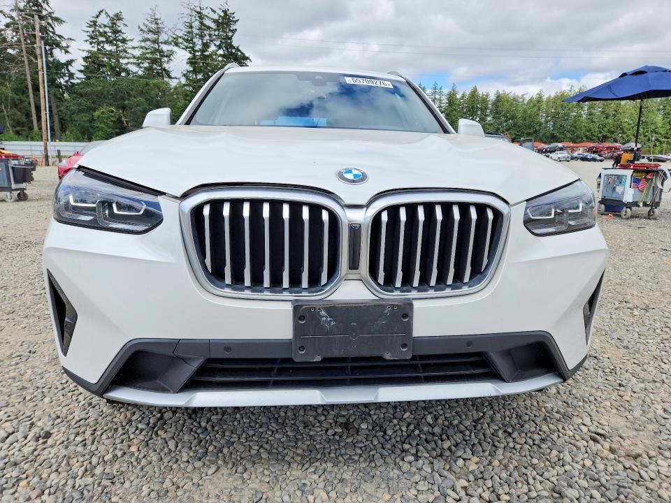 55709276 :رقم المزاد ، 5UX53DP00N9K05765 vin ، 2022 Bmw X3 مزاد بيع