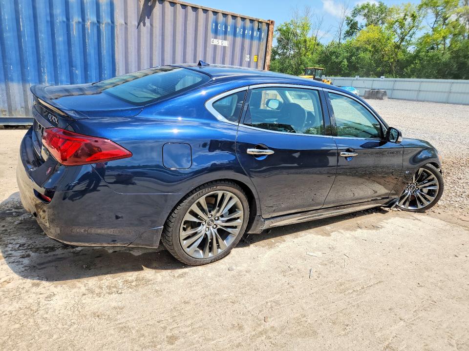 Продажа на аукционе авто 2018 Infiniti Q70l, vin: JN1BY1PR6JM370037, номер лота: 58807286