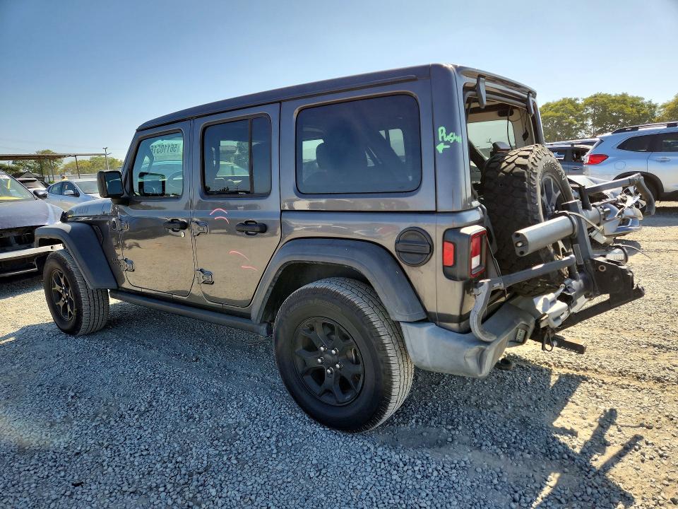 Auction sale of the 2021 Jeep Wrangler Unlimited, vin: 1C4HJXDM4MW596819, lot number: 56110516