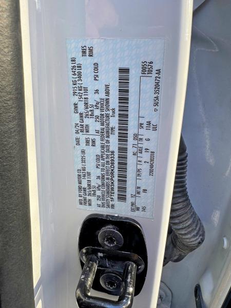 Aukcja sprzedaży 2024 Ford F150, vin: 1FTEW3KP0RKD89336, numer aukcji: 59200206